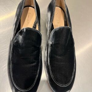 Giorgio Brutini Black Velvet Loafers